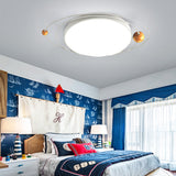 Modern Nordic Led Ceiling Lamp With Round Acrylic Design - 21’/26’/31’ Gray/Green/White