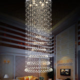 Minimalist Crystal Ball Flush Mount Lighting - 8 Lights In Nickel Finish