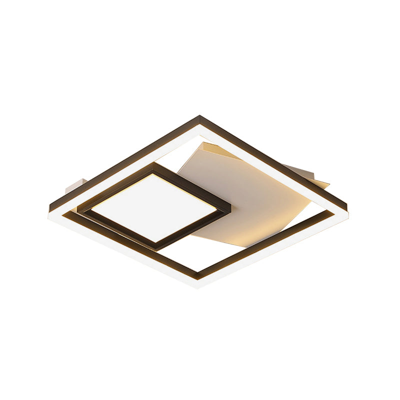 Flush Mount Led Rectangle Ceiling Light