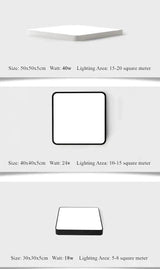 Surface Mount Ultra Thin 5Cm Led Ceiling Light Dimmable Modern Lamp Home Lighting Living Room