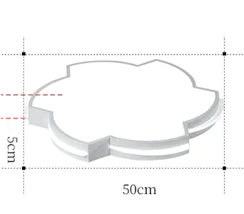 Led Ceiling Lamp Pattern Simple Modern Creative Bedroom