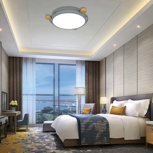 Nordic Orbital Led Ceiling Fixture - 16’/19.5’/23.5’ Wide Flush Mount Lamp In