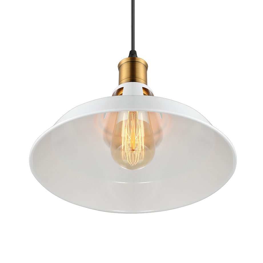 Farmhouse Style Dining Room Ceiling Light Fixture In Black/White/White Pendant Lighting