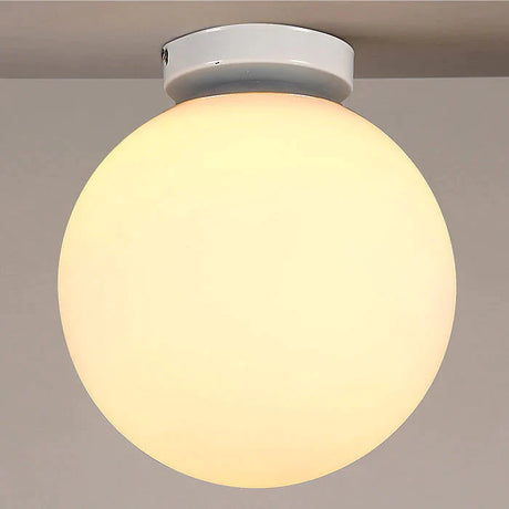 Modern Simple Milk White Ball Led Ceiling Lamp