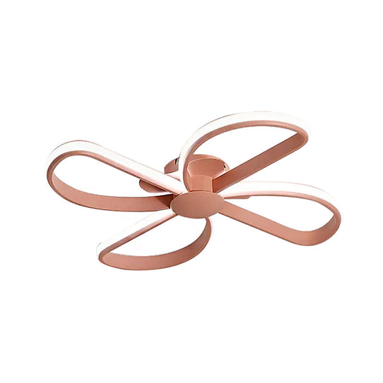 Nordic Stylish Led Ceiling Lamp - Blossom Shape Ideal For Kids Bedroom