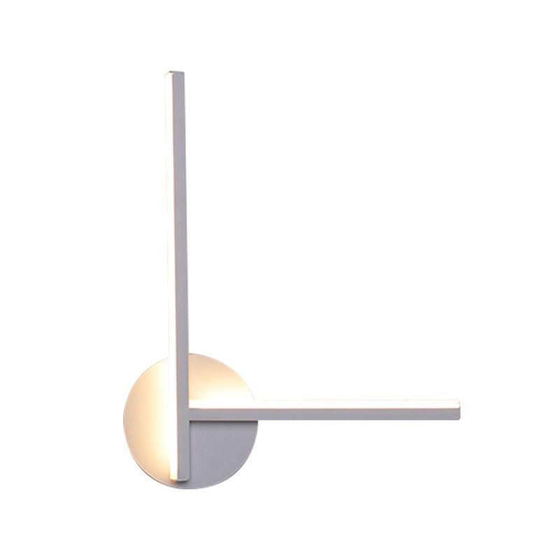 Minimalist Acrylic Led Wall Sconce In Warm/White Light For Bedroom