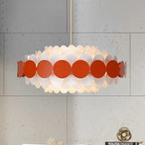 Contemporary Acrylic Oval Chandelier: Led Hanging Pendant Lamp For Living Room - 16/19.5/23.5 Wide