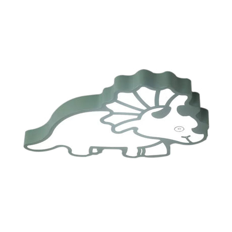 Spinosaurus Led Ceiling Light: Modern Acrylic Lamp For Childs Bedroom