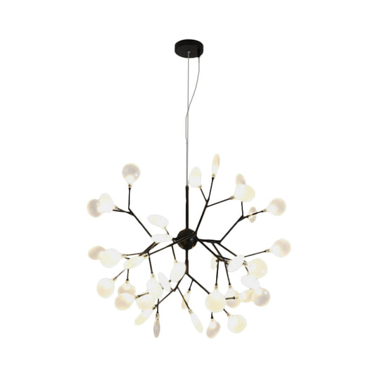Heracleum Design Chandelier Opaline Glass Ceiling Pendant For Modern Living’
