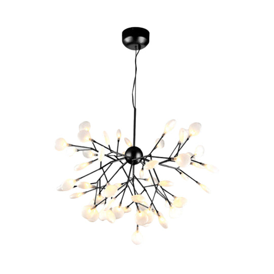 Heracleum Design Chandelier Opaline Glass Ceiling Pendant For Modern Living’