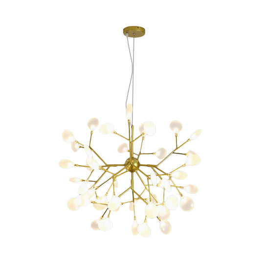 Heracleum Design Chandelier Opaline Glass Ceiling Pendant For Modern Living’