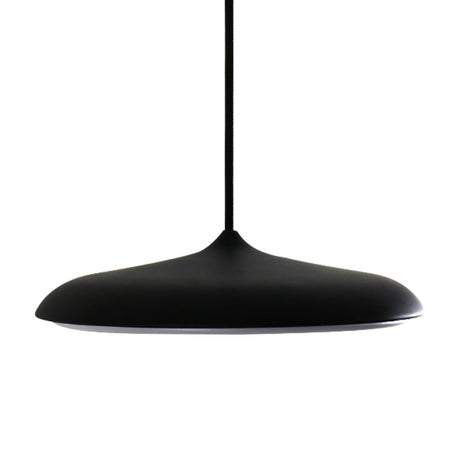 Modern Metal Pendant Light With White/Pink/Yellow Shade - 10/16 Diameter Warm/White Lighting