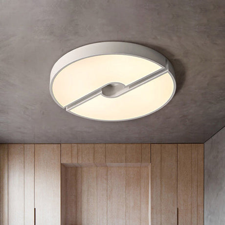 Modern Led Acrylic Flushmount Ceiling Light - White 16-23.5 Inch Width Options / 16 Warm