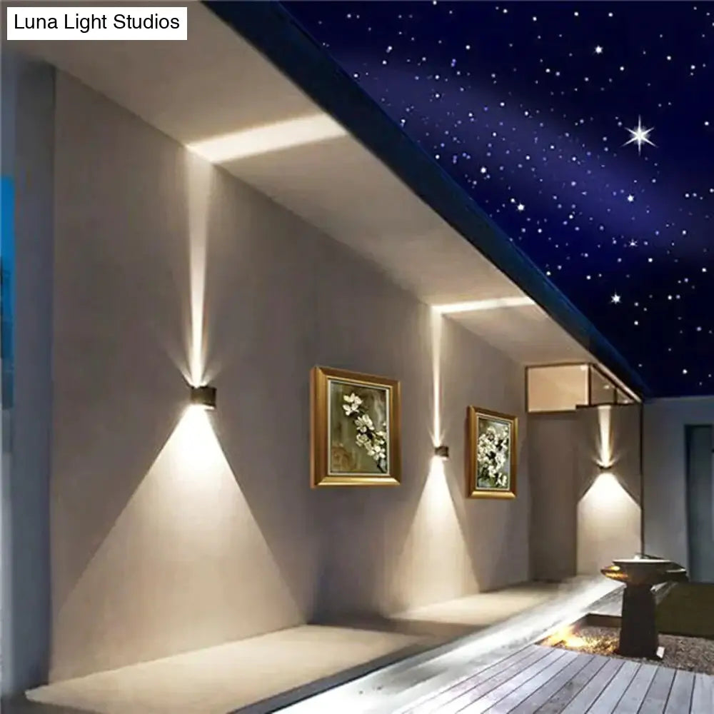 6W 12W Outdoor Waterproof Ip65 Wall Lamp Modern Led Light Indoor Sconce Decorative Lighting Porch