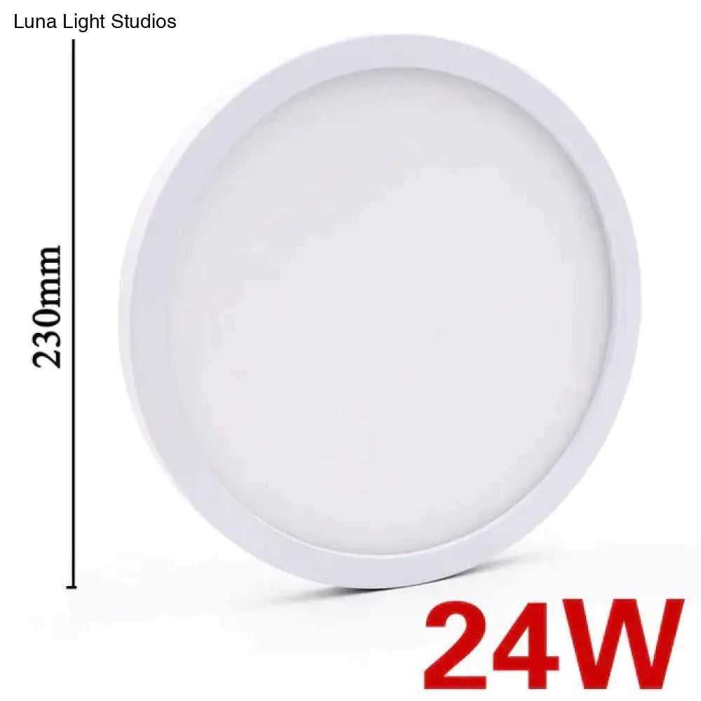 6W 9W 13W 18W 24W 36W 48W Led Circular Panel Light Surface Mounted Led Ceiling Light Lampada Lamp C