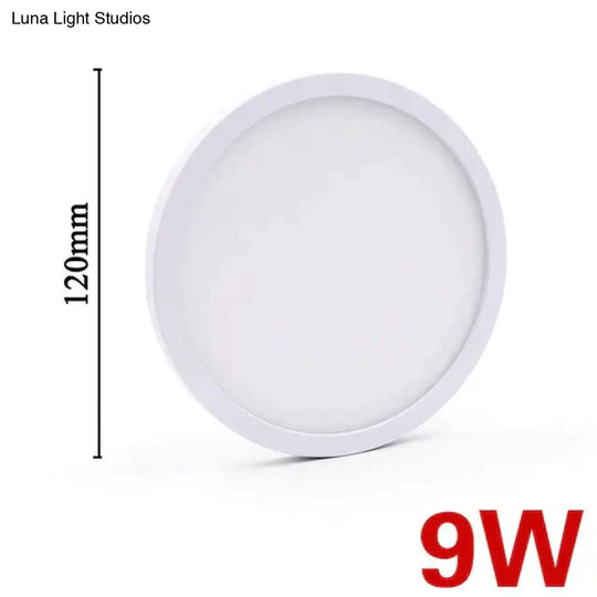 6W 9W 13W 18W 24W 36W 48W Led Circular Panel Light Surface Mounted Led Ceiling Light Lampada Lamp C