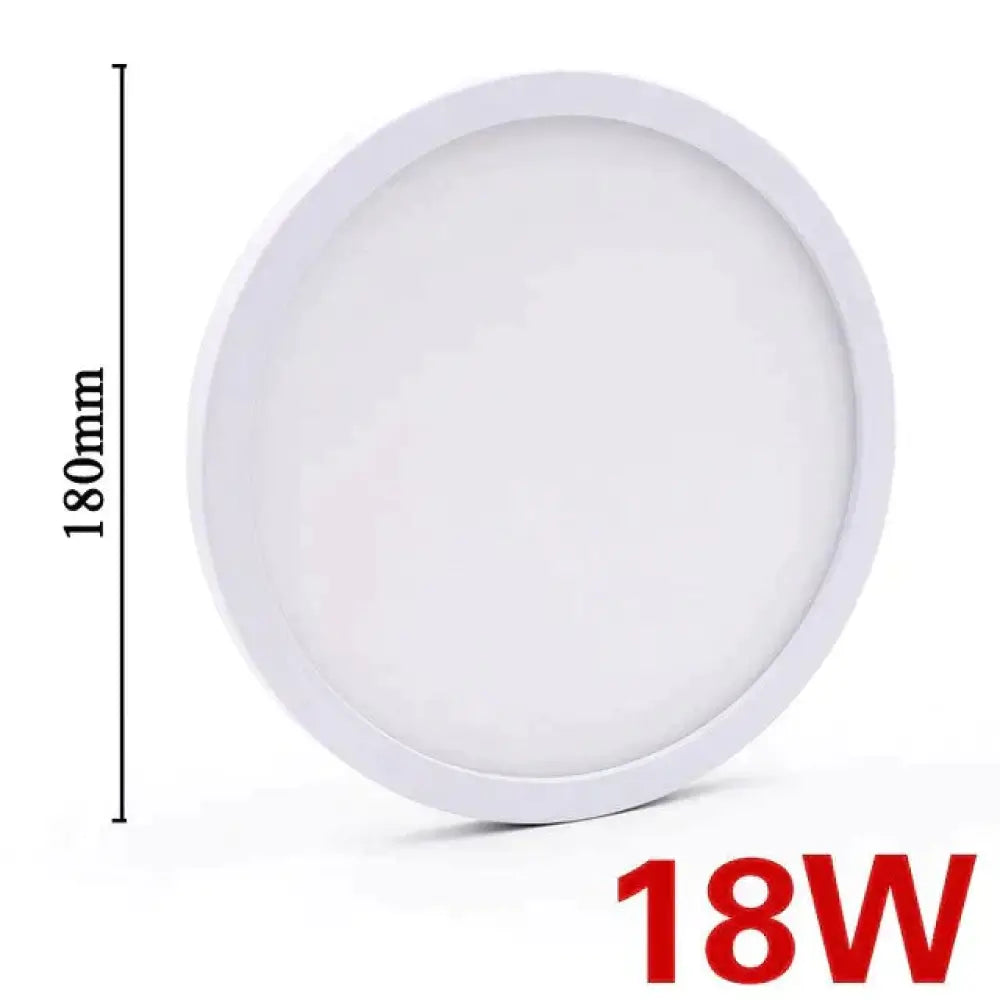 6W 9W 13W 18W 24W 36W 48W Led Circular Panel Light Surface Mounted Led Ceiling Light Lampada Lamp C
