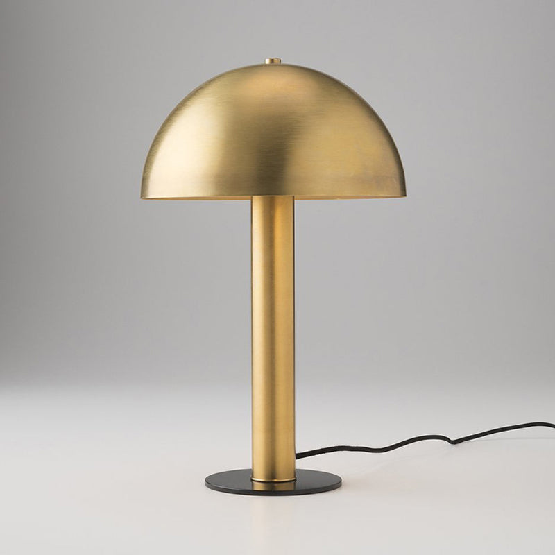 Post-Modern Iron Desk Lamp - Gold Finish Night Table Light With Plug-In Cord