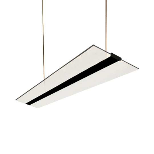 Modern Flaky Pendant Led Dining Room Hanging Lamp Kit In Warm/White/Natural Light