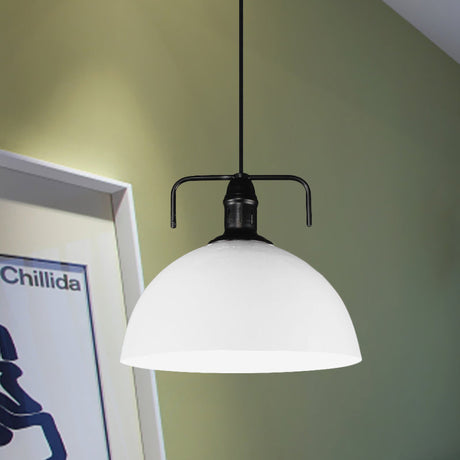Vintage Blue/Green Metal Pendant Light - 12/14/16 Wide Indoor Hanging Ceiling With Cord