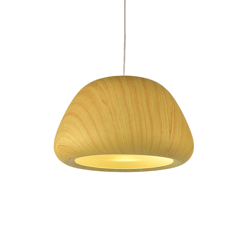 Vintage Aluminum Ceiling Hang Fixture - Green/Red Brown/Coffee Pendant Light For Living Room Bowl