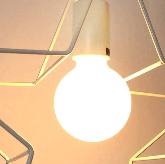 Nordic Creative Lovely Star Chandelier Ceiling