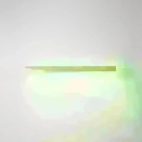 Wooden Led Vanity Light Fixtures With Modern Design And Acrylic Shade Wood / 16’’ Rectangle