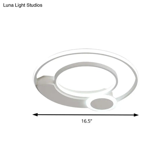 Acrylic Led Ceiling Light For Living Rooms - Simple & Eye - Caring