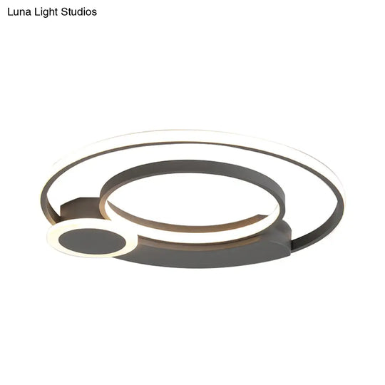 Acrylic Led Ceiling Light For Living Rooms - Simple & Eye - Caring
