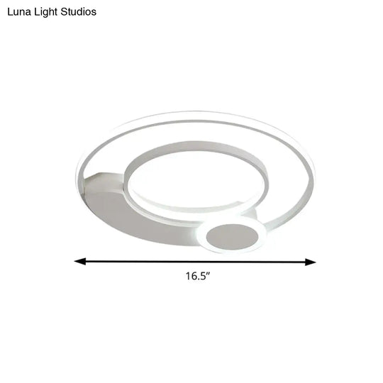 Acrylic Led Ceiling Light For Living Rooms - Simple & Eye-Caring