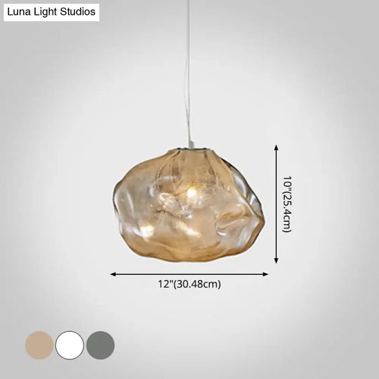 Cloud Suspension Pendant Light With Adjustable Cord - Modern And Stylish