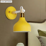 Adjustable Metal Onion Wall Light - Nordic Sconce Lighting For Bathroom In Candy Color