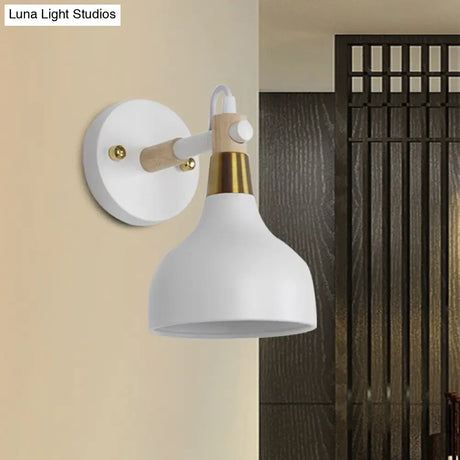 Adjustable Metal Onion Wall Light - Nordic Sconce Lighting For Bathroom In Candy Color