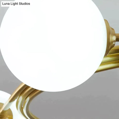 Aimee - Nordic Creative Rotate Bedroom Room Lamp Room Copper Ceiling Lamp Ceiling