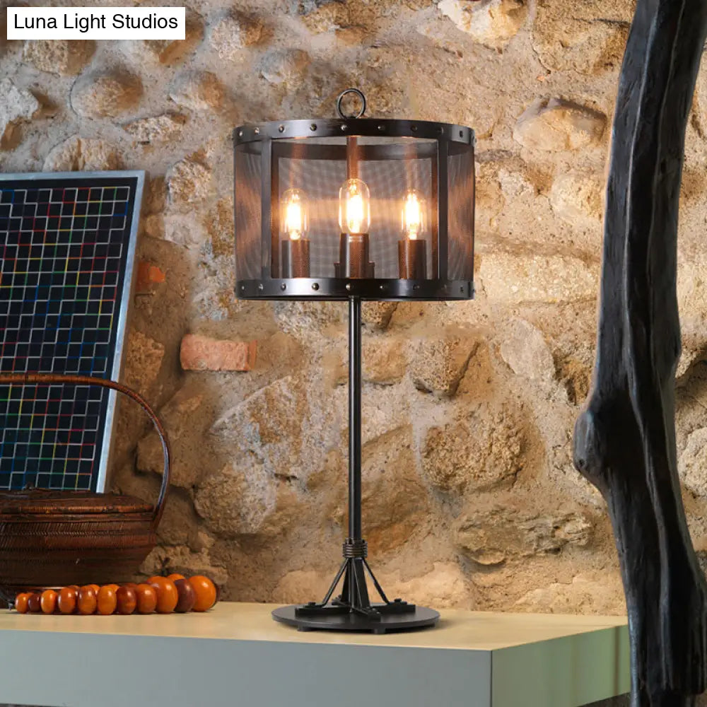 Alfecca Meridiana - Black Table Lamp