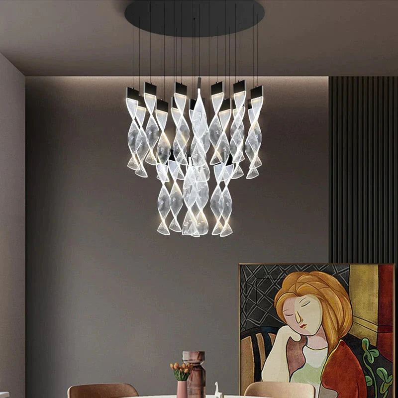 Alura - Designer Spiral Kronleuchter