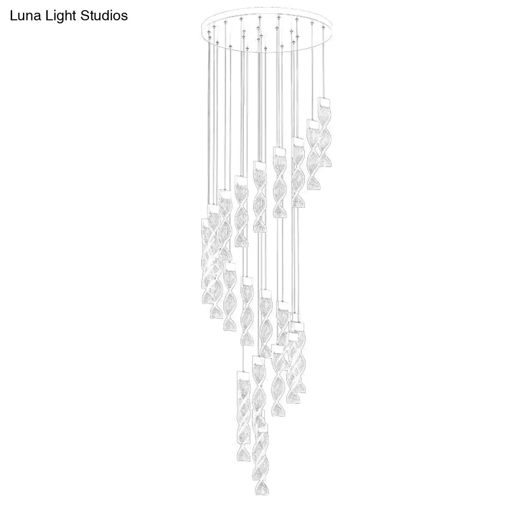 Alura - Designer Spiral Chandelier