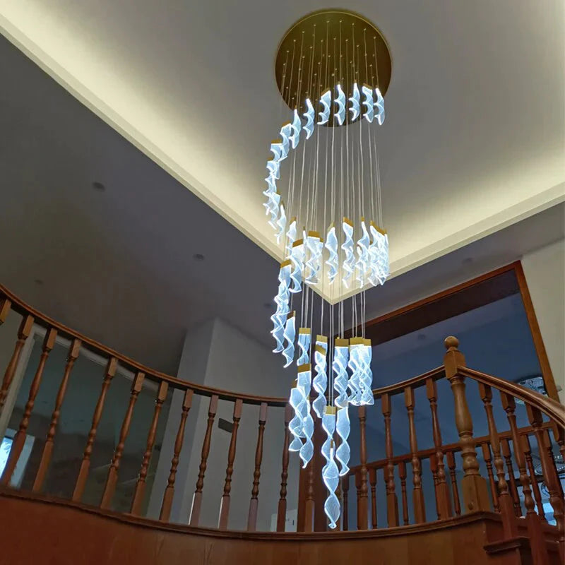 Alura - Designer Spiral Kronleuchter