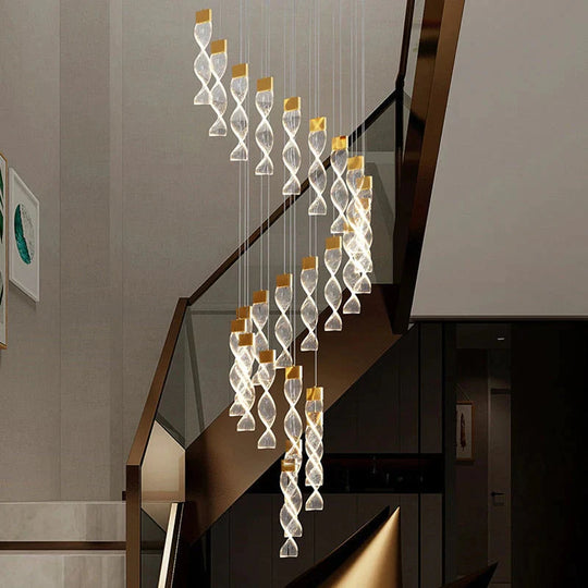 Alura - Designer Spiral Kronleuchter