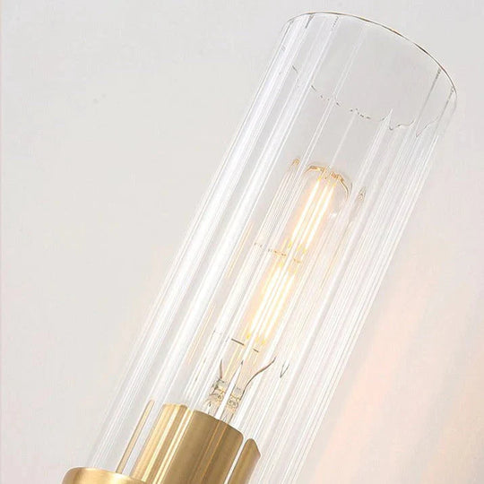 Amerikanischen Modernen Minimalistischen Licht Luxus Schlafzimmer Lampen Alle Kupfer Wand Lampen