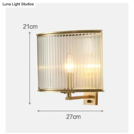 American Modern Study Bedroom Restaurant All-copper Wall Lamp All copper wall lamp Copper Wall Lamps