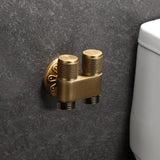 Antique Bronze Toilet Bidet Sprayer Set Brass Double Use Bidet Faucet Bathroom Sprayer Shower Bidet Faucet High