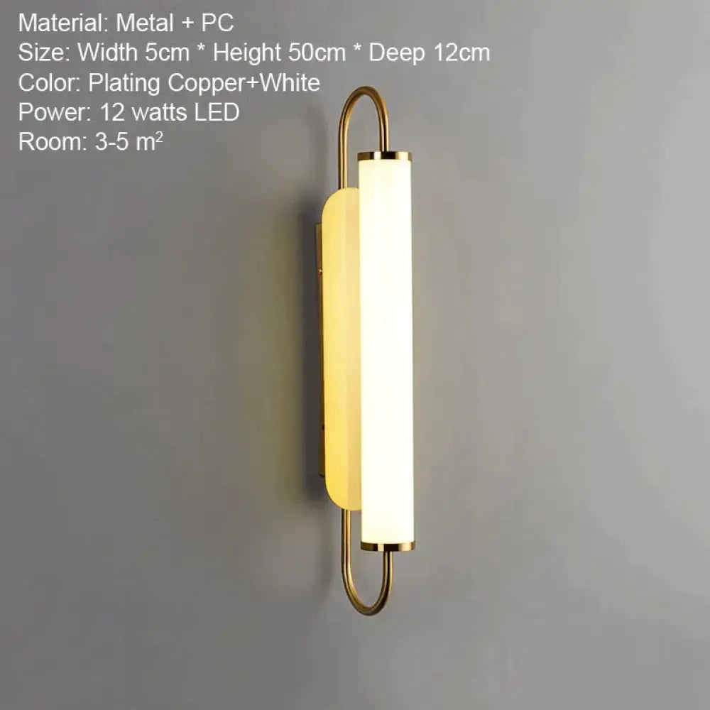 Asya - Modern Minimalist Design LED Wall Lamp 12 Watts / China / Warm White (2700-3500K) Wall Lamp