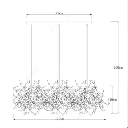 Athena - Luxury Art Deco Style Chandelier