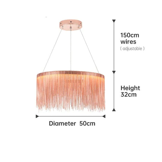 Aurora - Rechteckiger LED-Kronleuchter