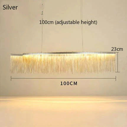 Aurora - Rechteckiger LED-Kronleuchter