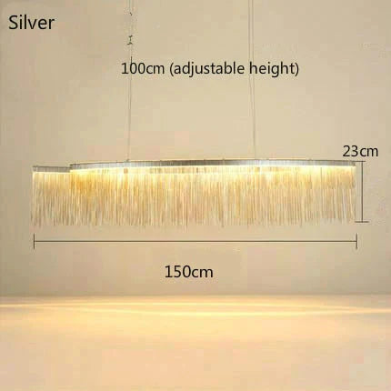 Aurora - Rechteckiger LED-Kronleuchter