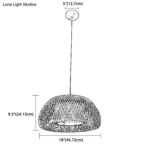 Bamboo Double-Decker Pendant Light With Milk White Glass Shade - Perfect For Restaurant Aisles