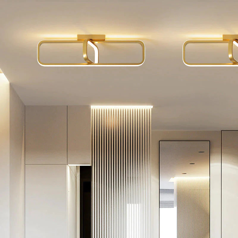 Schlafzimmerlampe Moderne einfache kreative warme Home Study Wohnzimmerlampe LED Deckenleuchte