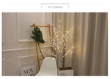 Birch Tree Lights Glow Led Christmas Simulation New Year Floor Lamps